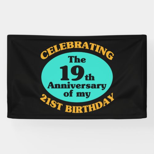 Funny 40th Birthday Gag Gift Banner