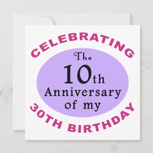 Funny 40th Birthday Gag Gifts Card