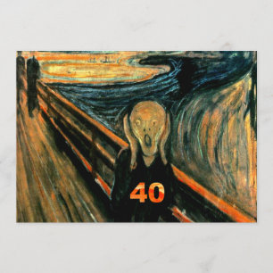 Funny 40th Birthday Invitations