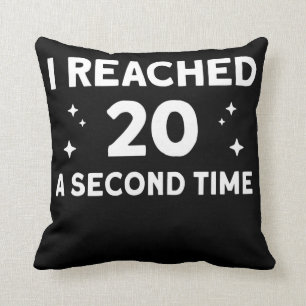 Funny 40th Birthday Outfit Birthday 40 Years old Throw Pillow