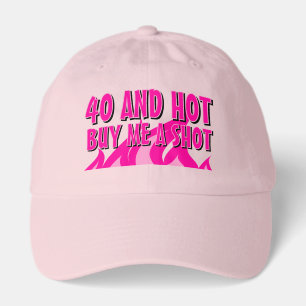 Funny 40th Birthday party hat for women