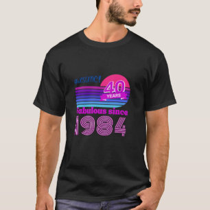 Funny 40th birthday women Long Sleeve T Shirt