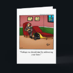 Funny 40th Happy Birthday Greeting Card<br><div class="desc">Enjoy spreading the laughter with this hilarious 40th happy birthday greeting card by cartoonist Bill Abbott; send some laughs along with your best wishes for a happy 40th birthday. Bill Abbott's cartoon "Spectickles" the internationally syndicated comic has also appeared in Hallmark U.K., Reader's Digest, Saturday Evening Post and other fine...</div>