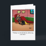 Funny 40th Happy Birthday Greeting Card<br><div class="desc">Enjoy spreading the laughter with this hilarious 40th happy birthday greeting card by cartoonist Bill Abbott; send some laughs along with your best wishes for a happy 40th birthday. Bill Abbott's cartoon "Spectickles" the internationally syndicated comic has also appeared in Hallmark U.K., Reader's Digest, Saturday Evening Post and other fine...</div>