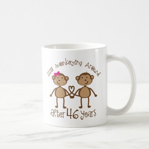 Funny 46th Wedding Anniversary Gifts Coffee Mug