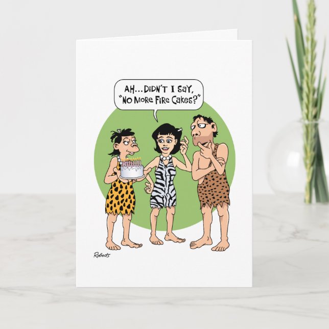 Funny 49th Birthday Greeting Card (Front)