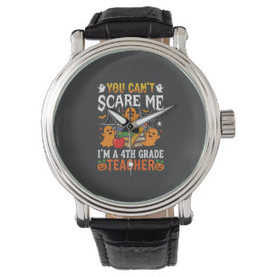 Funny 4th Grade Teacher Halloween Ghost Watch
