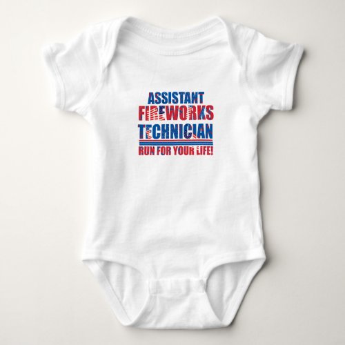 Funny 4th of july baby bodysuit