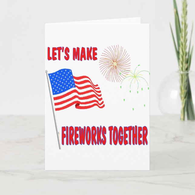 Funny 4th of July Card (Front)