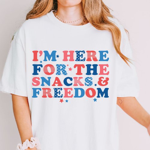 Funny 4th of July Cute Freedom Unisex T_Shirt