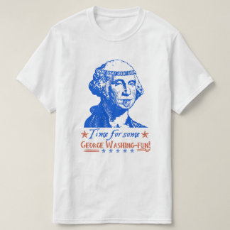 Funny 4th of July George Washington Humor Summer T-Shirt