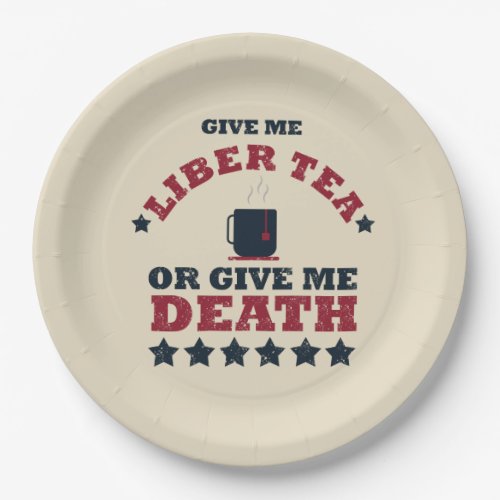Funny 4th of july paper plates
