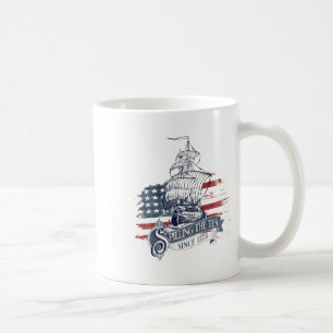 Funny 4th Of July Spilling The Tea Since 1773 Four Coffee Mug