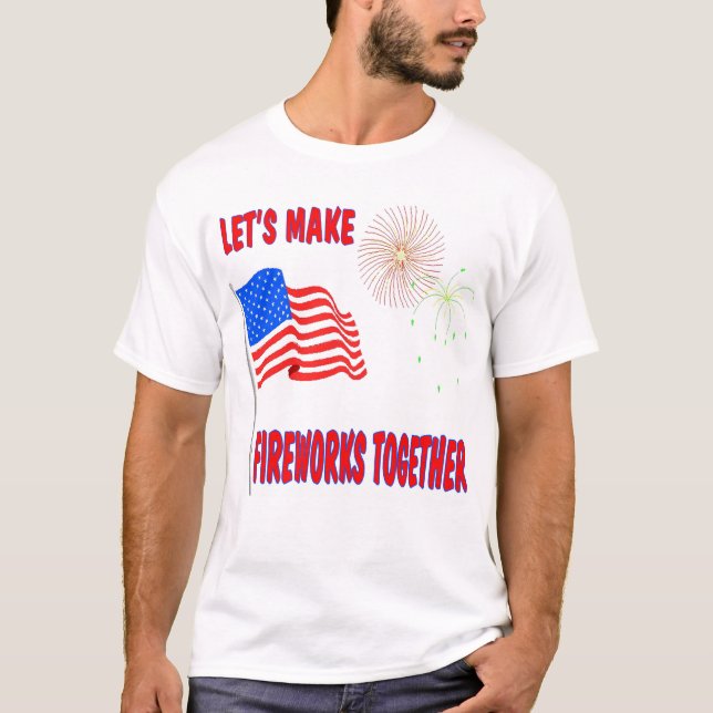 Funny 4th of July T-shirts (Front)