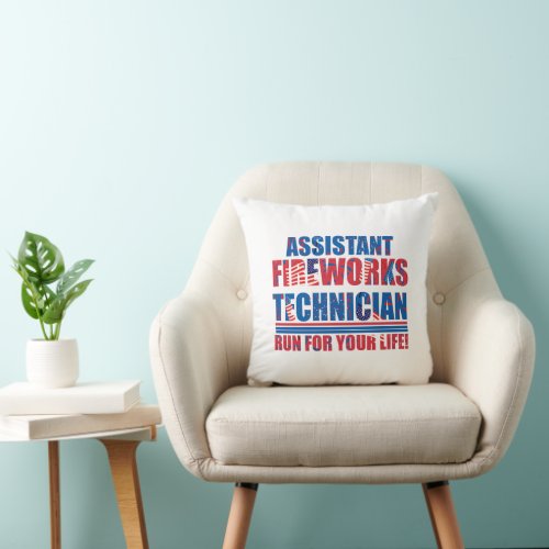 Funny 4th of july throw pillow