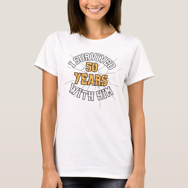 Funny 50th Anniversary Shirt (Front)