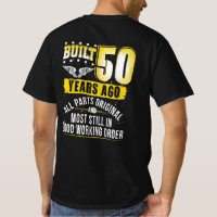 Funny 50th Birthday B-Day Gift Saying Age 50 Year T-Shirt