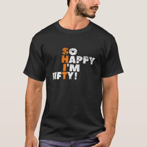 Funny 50Th Birthday Baseball Fan 50 Year Old Birth T_Shirt