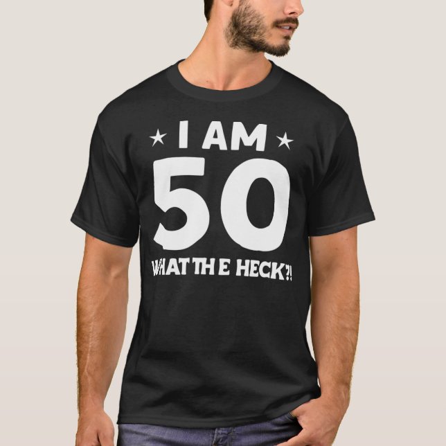 Funny 50th Birthday  Birthday 50 Years funny quote T-Shirt (Front)