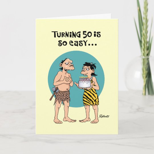 Funny 50th Birthday Card | Zazzle.com
