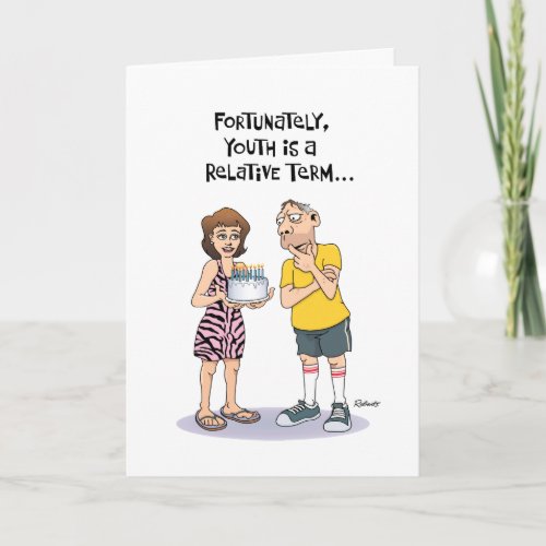 Funny 50th Birthday Card