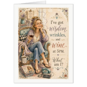Funny 50th Birthday Card for Her