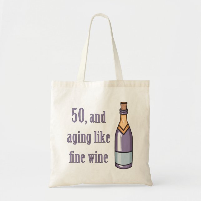 Funny 50th Birthday Gift Ideas Tote Bag (Front)