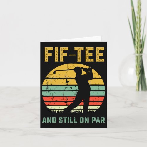 Funny 50th Birthday Golf Pun Golfing 50 Year Old G