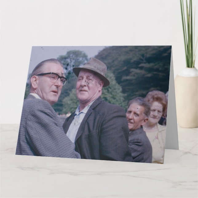 FUNNY 50TH BIRTHDAY GREETING CARD (Front)