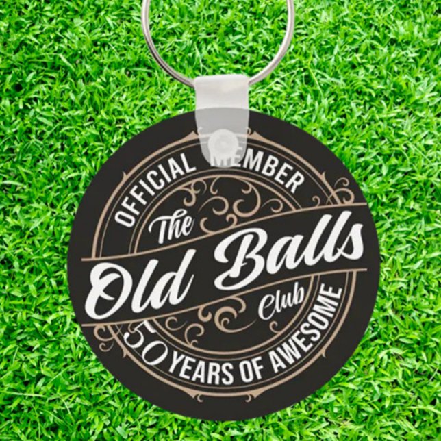 funny 50th Birthday,  Keychain ( The best is yet to come. Happy 50th Birthday to an extraordinary human.”)