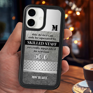 Funny 50th Birthday Metallic Phone Case