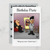 Funny 50th Birthday Party Invitations (Front/Back)