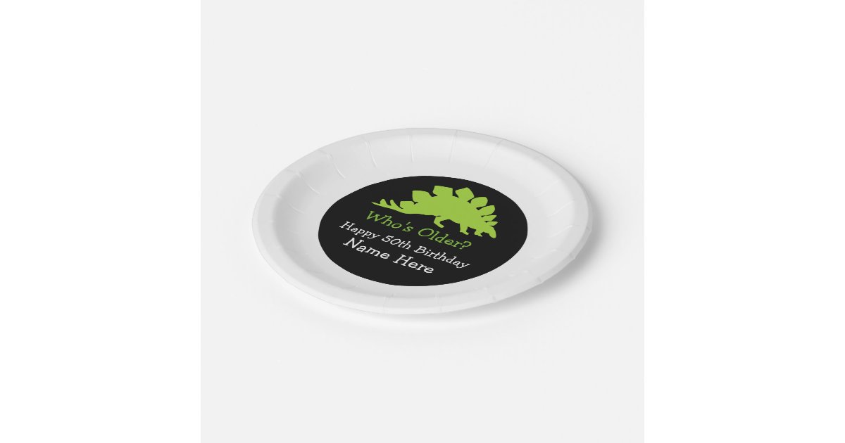 Funny 50th Birthday Party Paper Plate Zazzle Com