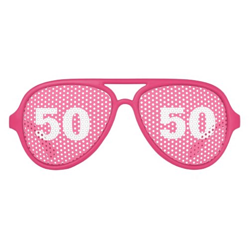 Funny 50th Birthday party shades  Age humor