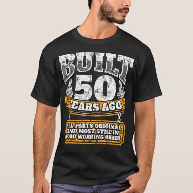 Funny 50Th Birthday Shirt B-Day Gift Saying Age (Front)