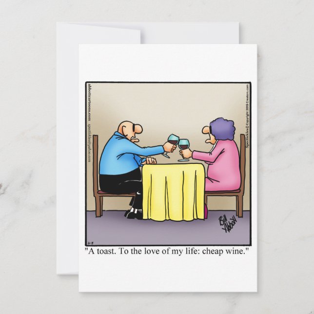 Funny 50th Wedding Anniversary Party Invitation (Front)