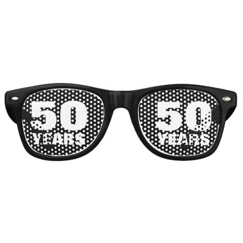Funny 50th Wedding Anniversary party shades