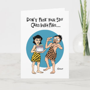 Funny 51st Birthday Cards | Zazzle