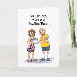 Funny 54th Birthday Card