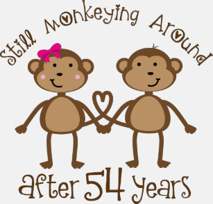 For 54th Anniversary Wedding Clothing Zazzle Funny 54th Wedding Anniversary Gifts T Shirt