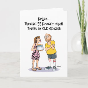 Funny 55th Birthday Cards | Zazzle