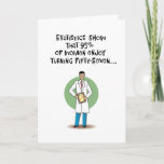 Funny 57th Birthday Card<br><div class="desc">Funny 57th Birthday Greeting Card for a woman turning 57 years old</div>