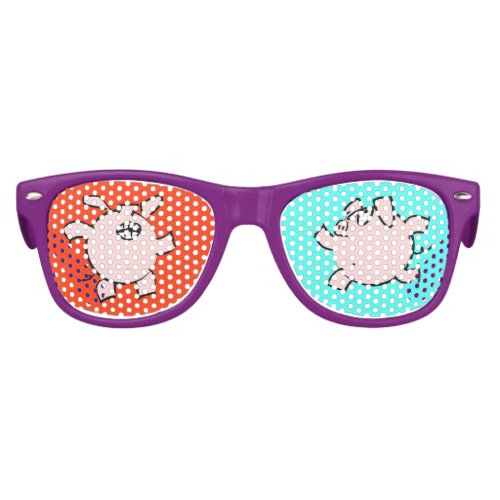 Funny 5 and 6 Cartoon Pig  Year 2019 EyeW Kids Sunglasses