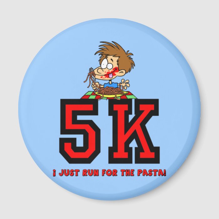 Funny 5K running Refrigerator Magnets