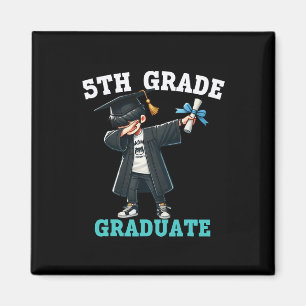 Funny 5th Grade Boys Graduation Grad Dabbing Cl Of Magnet