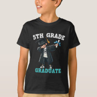 Funny 5th Grade Boys Graduation Grad Dabbing Cl Of