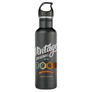 Funny 60 Year Old 1965 Vintage 60th Birthday Gift Stainless Steel Water Bottle