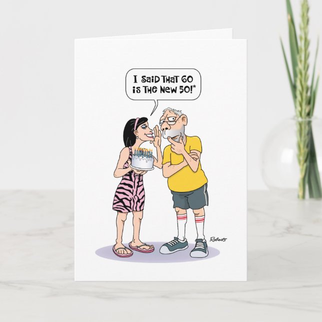 Funny 60th Birthday Card (Front)