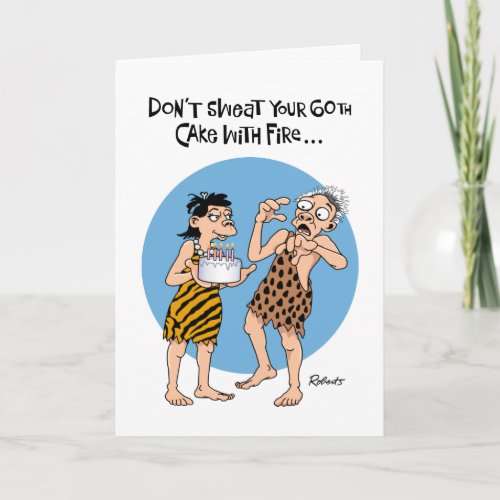 Funny 60th Birthday Card