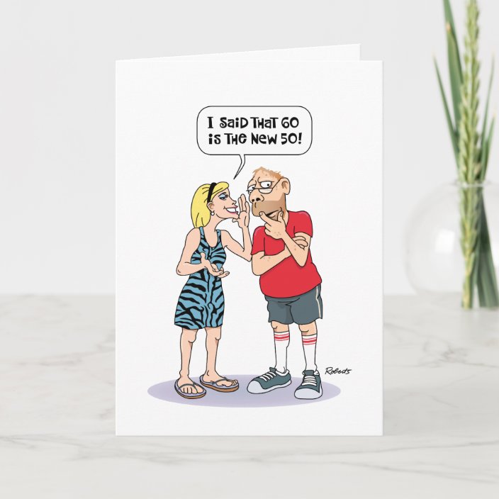 Funny 60th Birthday Card For Men